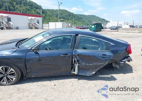 2016 Honda Civic Ex-L z USA, uszkodzony, nr VIN 19XFC1F71GE011165